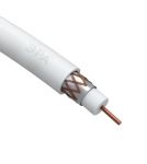 Кабель коаксиальный RG-6U Cu/(оплетка Cu 64%) PVC 75Ом бел. 100м Эра Б0044603 Кабель коаксиальный RG-6U Cu/(оплетка Cu 64%) PVC 75Ом бел. 100м Эра Б0044603