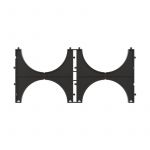 Кластер двойной для двустен. труб d110мм DKC 025112