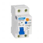Выключатель автоматический дифференциального тока 1п+N C 63А 30мА электрон. тип AC 4.5кА NXBLE-63Y (R) CHINT 105548 Выключатель автоматический дифференциального тока 1п+N C 63А 30мА электрон. тип AC 4.5кА NXBLE-63Y (R) CHINT 105548