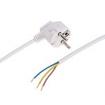 Шнур электрический с угловой вилкой 10А 2300Вт ПВС 3х0.75кв.мм 3м бел. Rexant 11-1310 Шнур электрический с угловой вилкой 10А 2300Вт ПВС 3х0.75кв.мм 3м бел. Rexant 11-1310