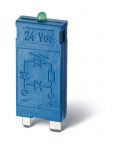 Модуль индикации и защиты LED + варистор 6...24В AC/DC зел. FINDER 9901002498 Модуль индикации и защиты LED + варистор 6...24В AC/DC зел. FINDER 9901002498