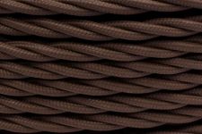 Провод ретро 3х2.5 матов. корич. (уп.50м) Bironi B1-435-72-50 Провод ретро 3х2.5 матов. корич. (уп.50м) Bironi B1-435-72-50