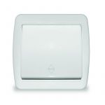 Переключатель проходной 1-кл. ОП Клио 10А IP44 бел. UNIVersal К2230 Переключатель проходной 1-кл. ОП Клио 10А IP44 бел. UNIVersal К2230