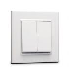 Выключатель 2-кл. СП Karea 10А IP20 бел. Makel 56001003 Выключатель 2-кл. СП Karea 10А IP20 бел. Makel 56001003