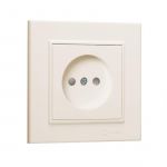 Розетка б/з СП Karea 16А IP20 крем. Makel 56010022 Розетка б/з СП Karea 16А IP20 крем. Makel 56010022