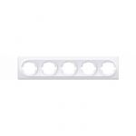 Рамка 5-м Florence бел. 1E52501300 OneKeyElectro 2172786 Рамка 5-м Florence бел. 1E52501300 OneKeyElectro 2172786