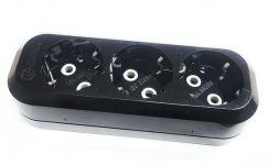 Колодка удлинителя 3-м с заземл. черн. Makel MGP2131 Колодка удлинителя 3-м с заземл. черн. Makel MGP2131