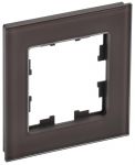Рамка 1-м BRITE РУ-1-2-БрТБ стекло темн. бронза IEK BR-M12-G-K45 Рамка 1-м BRITE РУ-1-2-БрТБ стекло темн. бронза IEK BR-M12-G-K45