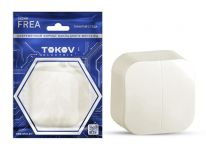 Выключатель 2-кл. ОП Frea 10А IP20 250В АБС-пластик беж. TOKOV ELECTRIC TKE-FR-V2-C02 Выключатель 2-кл. ОП Frea 10А IP20 250В АБС-пластик беж. TOKOV ELECTRIC TKE-FR-V2-C02