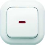 Выключатель 1-кл. СП Валентина 10А IP20 С16-068 с индикацией бел. Кунцево 7645 Выключатель 1-кл. СП Валентина 10А IP20 С16-068 с индикацией бел. Кунцево 7645