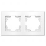 Рамка 2-м Афина универс. бел. Universal A0044 Рамка 2-м Афина универс. бел. Universal A0044