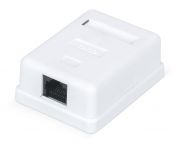 Розетка компьютерная 1-м ОП WR-WS-8P8C-C5E-1 RJ45 кат.5E неэкранир. Dual IDC бел. WRline 505215 Розетка компьютерная 1-м ОП WR-WS-8P8C-C5E-1 RJ45 кат.5E неэкранир. Dual IDC бел. WRline 505215