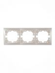Рамка 3-м Mira горизонт. жемчуж./бел. перламутр. LEZARD 701-3000-148 Рамка 3-м Mira горизонт. жемчуж./бел. перламутр. LEZARD 701-3000-148