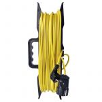 Удлинитель-шнур на рамке 1х50м с заземл. 10А IP20 2.2кВт Союз 481S-5305 Удлинитель-шнур на рамке 1х50м с заземл. 10А IP20 2.2кВт Союз 481S-5305