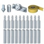 Комплект заземления безмуфтовый 15 метров (d=20 мм х 1,5 метра) Комплект заземления безмуфтовый 15 метров (d=20 мм х 1,5 метра)