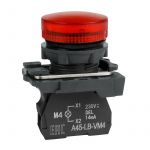 Лампа сигнальная OptiSignal D22 C5-L-B4 красн. пластик 24VAC/DC XB5AVB4 КЭАЗ 332191 Лампа сигнальная OptiSignal D22 C5-L-B4 красн. пластик 24VAC/DC XB5AVB4 КЭАЗ 332191