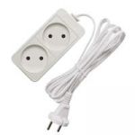 Удлинитель 2х3м без заземл. 6А IP20 1.3кВт ШВВП Союз 481S-0203 Удлинитель 2х3м без заземл. 6А IP20 1.3кВт ШВВП Союз 481S-0203