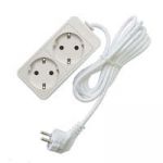 Удлинитель 2х1.5м с заземл. 10А IP20 2.2кВт ПВС Союз 481S-9201 Удлинитель 2х1.5м с заземл. 10А IP20 2.2кВт ПВС Союз 481S-9201