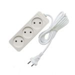 Удлинитель 3х3м без заземл. 10А IP20 2.2кВт ПВС Союз 481S-1303 Удлинитель 3х3м без заземл. 10А IP20 2.2кВт ПВС Союз 481S-1303