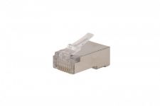 Разъем легкой оконцовки RJ45 (8P8C) под витую пару кат.5E экранир. 50 µ"/ 50микродюйм PLEZ-8P8C-U-C5-SH-100 универс. (для ож и мж кабеля) (уп.100шт) Hyperline 403342 Разъем легкой оконцовки RJ45 (8P8C) под витую пару кат.5E экранир. 50 µ"/ 50микродюйм PLEZ-8P8C-U-C5-SH-100 универс. (для ож и мж кабеля) (уп.100шт) Hyperline 403342