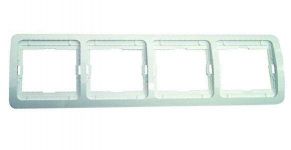 Рамка 4-м Mimoza горизонт. крем Makel 32039 Рамка 4-м Mimoza горизонт. крем Makel 32039