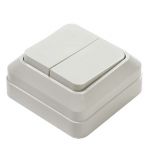 Выключатель 2-кл. ОП Bolleto 10А IP20 7023 бел. ASD / IN HOME 4680005959761 Выключатель 2-кл. ОП Bolleto 10А IP20 7023 бел. ASD / IN HOME 4680005959761