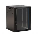 Шкаф настенный 19дюйм 9U 500х600х600мм TWB-0966-GP-RAL9004 стеклян. дверь черн. Hyperline 392631 Шкаф настенный 19дюйм 9U 500х600х600мм TWB-0966-GP-RAL9004 стеклян. дверь черн. Hyperline 392631
