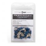 Разъем плоский РПИ-М 2.5-(6.3) КВТ 49617 Разъем плоский РПИ-М 2.5-(6.3) КВТ 49617