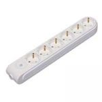 Колодка удлинителя 6-м с заземл. защ. шторки с выкл. Makel N6310000 Колодка удлинителя 6-м с заземл. защ. шторки с выкл. Makel N6310000