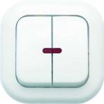 Выключатель 2-кл. СП Валентина 10А IP20 С56-175 с индикацией бел. Кунцево 7649 Выключатель 2-кл. СП Валентина 10А IP20 С56-175 с индикацией бел. Кунцево 7649