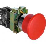 Кнопка управления "Грибок" NP2-BC42 d40мм (2) 1НЗ IP40 с самовозвратом без подсветки красн. CHINT 574846 Кнопка управления "Грибок" NP2-BC42 d40мм (2) 1НЗ IP40 с самовозвратом без подсветки красн. CHINT 574846