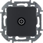 Розетка телевизионная оконечная TV Inspiria 10дБ 5-862мГц механизм антрацит Leg 673873 Розетка телевизионная оконечная TV Inspiria 10дБ 5-862мГц механизм антрацит Leg 673873