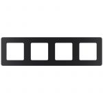 Рамка 4-м Inspiria антрацит Leg 673963 Рамка 4-м Inspiria антрацит Leg 673963