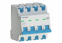 Автоматический выключатель  Z606 4Р C63 6кА ELVERT Автоматический выключатель  Z606 4Р C63 6кА ELVERT