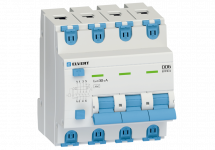 Автоматический выключатель дифф.тока D06 4р C50 30 мА электрон. тип АС ELVERT