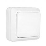 Выключатель 1-кл. ОП Олимп 10А IP20 бел. UNIVersal О0021 Выключатель 1-кл. ОП Олимп 10А IP20 бел. UNIVersal О0021