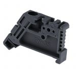 Ограничитель на DIN-рейку 1 винт EW пластик. EKF ahdw-ew Ограничитель на DIN-рейку 1 винт EW пластик. EKF ahdw-ew