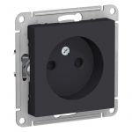 Розетка 1-м СП AtlasDesign 16А IP20 без заземл. защ. шторки механизм карбон SE ATN001049 Розетка 1-м СП AtlasDesign 16А IP20 без заземл. защ. шторки механизм карбон SE ATN001049