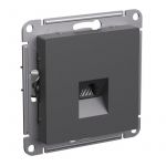 Розетка компьютерная AtlasDesign RJ45 кат.5E механизм базальт SE ATN001483 Розетка компьютерная AtlasDesign RJ45 кат.5E механизм базальт SE ATN001483