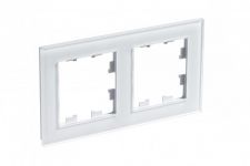 Рамка 2-м AtlasDesign Nature стекло бел. SE ATN320102 Рамка 2-м AtlasDesign Nature стекло бел. SE ATN320102