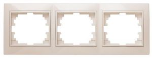 Рамка 3-м СП Plano 1-503-02 гор. сл. кость Intro Б0027628 Рамка 3-м СП Plano 1-503-02 гор. сл. кость Intro Б0027628
