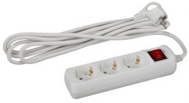 Удлинитель 3х5м с заземл. 16А IP20 U-3es-5m ПВС 3х1 с выкл. Эра Б0028379 Удлинитель 3х5м с заземл. 16А IP20 U-3es-5m ПВС 3х1 с выкл. Эра Б0028379