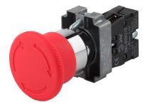 Кнопка управления "Грибок" LAY5-BS542 аварийная BBG90-BS-K04E поворотн. с фиксацией Эра Б0045646 Кнопка управления "Грибок" LAY5-BS542 аварийная BBG90-BS-K04E поворотн. с фиксацией Эра Б0045646