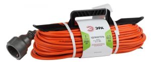Удлинитель-шнур на рамке 1х40м с заземл. 16А IP20 UFx-1e-3х1.5-40m ПВС 3х1.5 Эра Б0046813 Удлинитель-шнур на рамке 1х40м с заземл. 16А IP20 UFx-1e-3х1.5-40m ПВС 3х1.5 Эра Б0046813