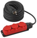 Удлинитель силовой UK-3e-3x1.5-20m-IP44(KG) с заземлением 3 розетки каучук 20м КГ 3х1.5кв.мм IP44 Эра Б0057581 Удлинитель силовой UK-3e-3x1.5-20m-IP44(KG) с заземлением 3 розетки каучук 20м КГ 3х1.5кв.мм IP44 Эра Б0057581