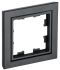 Рамка 1-м BRITE РУ-1-БрЧ черн. IEK BR-M12-K02