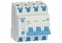 Автоматический выключатель дифф.тока D06 4р B10 30 мА электрон. тип АС ELVERT