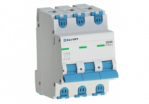 Автоматический выключатель  Z606 3Р D63 6кА ELVERT Автоматический выключатель  Z606 3Р D63 6кА ELVERT