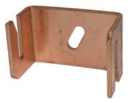 Скоба держатель полосы до 30 мм, медный Скоба держатель полосы до 30 мм, медный