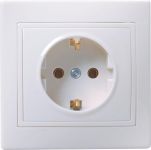 Розетка 1-м СП Кварта РС10-3-КБ 16А IP20 с заземл. без защ. шторок бел. IEK ERK14-K01-16-DM Розетка 1-м СП Кварта РС10-3-КБ 16А IP20 с заземл. без защ. шторок бел. IEK ERK14-K01-16-DM